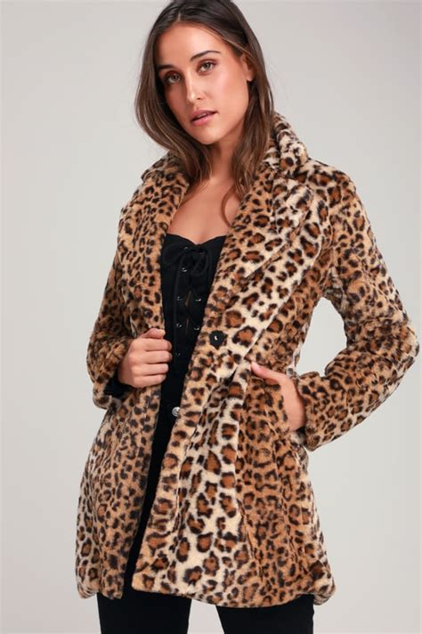 leopard fur coat long|genuine leopard skin coat.